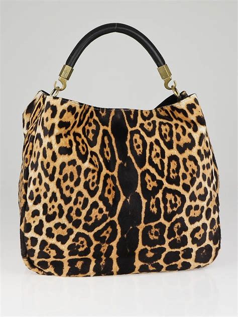 Vintage YSL Roady Leopard Print Calf Hair Bag – The Hosta